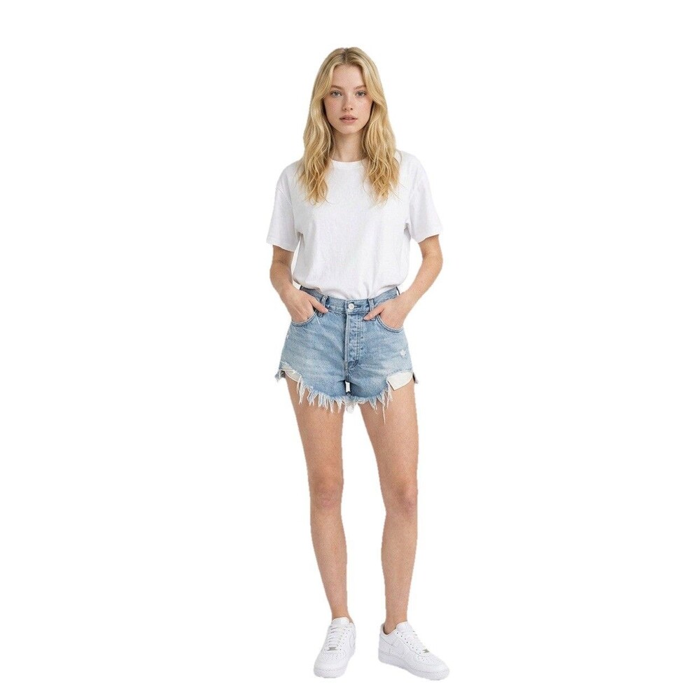 Free People Denim Cutoff Shorts Size 31